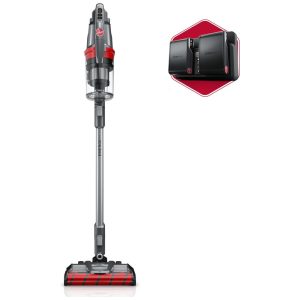 Aspirador de Pó sem Fio com 2 Baterias Rolo de Escova Duplo Todo os Pisos 110V Hoover Emerge Pet Prata