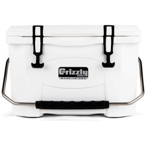 Cooler Térmico Portátil 20 Litros com Alça Grizzly G20 Branco