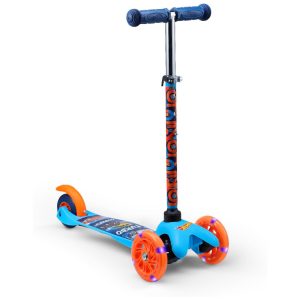 Patinete Infantil com 5 Rodas Iluminadas da Hot Wheels 3 a 5 Anos Azul