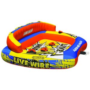 Boia Rebocável Inflável Para 3 Pessoas Resistente Amarela AIRHEAD AHLW 3 Amarelo