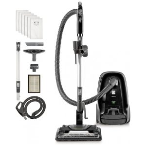 Aspirador de Pó para Pêlos de Animais Kenmore BC3006 400 Series: Leve com Bolsa e Design de 2 Motores Escova Eliminadora de Pêlos Filtro HEPA Luz