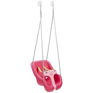 Balanço 2 em 1 para Crianças de até 22 kg de 9 a 48 Meses Little Tikes Rosa