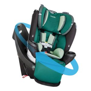Cadeira de Bebê para Carro Giratória Multifuncional Gold Revolve360 Extend Evenflo Verde