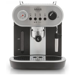 Máquina de Café Expresso 13 Litros Gaggia Carezza De Luxe 110V 1425W Prata