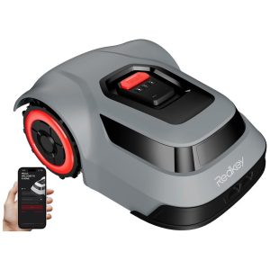 Cortador de Grama Robótico MGC500 Redkey com Fios de Limite de 11978 metros para 0048 hectare Inclinação de 45 graus 70 minutos de autonomia Reca