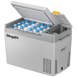 Cooler Elétrico Automotivo Portátil 30 Litros BougeRV CRPRO30 Cinza