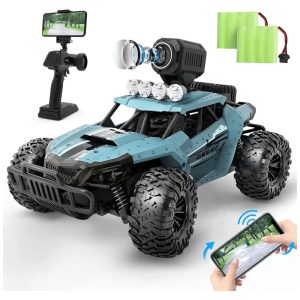 Carro de controle remoto com câmera HD FPV 720P DEERC F Dee DE36W Verde