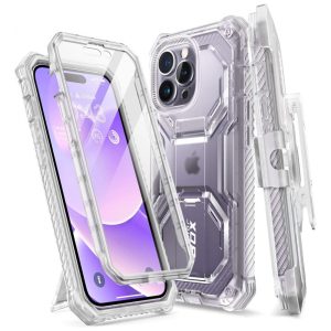 Capa para Iphone 14 Pro Max de Alta Resistencia Nível Militar iBlason Transparente