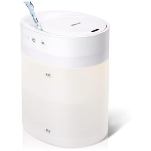Umidificador Ultrassônico Portátil 3.5L com Desligamento Automático Silencioso 110v XBURAN Branco