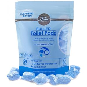 Pastilhas Solúveis para Vasos Sanitários Descalcifica e Remove Odores Fuller Brush