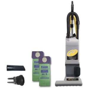 Aspirador de Pó 3L com Filtro HEPA Acessórios e Motor Duplo para uma Forte Sucção 110V ProTeam ProForce 1500XP Cinza