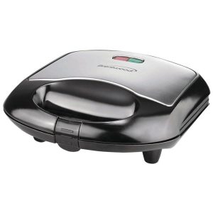 Sanduicheira Antiaderente 2 Fatias 750W 110v BRENTWOOD TS 240B Preto