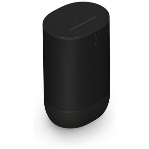 Sonos Move Caixa de Som Portátil Wireless com Bluetooth IP56 Alexa Google Assistant Streaming Wi-Fi Autonomia de 24h – Preto Fosco
