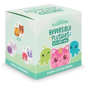 Blind BoxCaixa Surpresa de Pelúcia Reversível TeeTurtle Série Kawaii Cuties - Surpreenda-se com esses Fofos Animais de Pelúcia Reversíveis