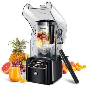 Liquidificador profissional WANTJOIN Preto