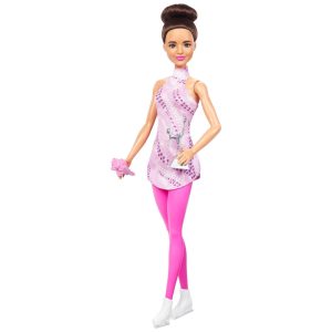 Boneca Barbie Confeiteira Profissional com Chapéu e Fatia de Bolo Rosa