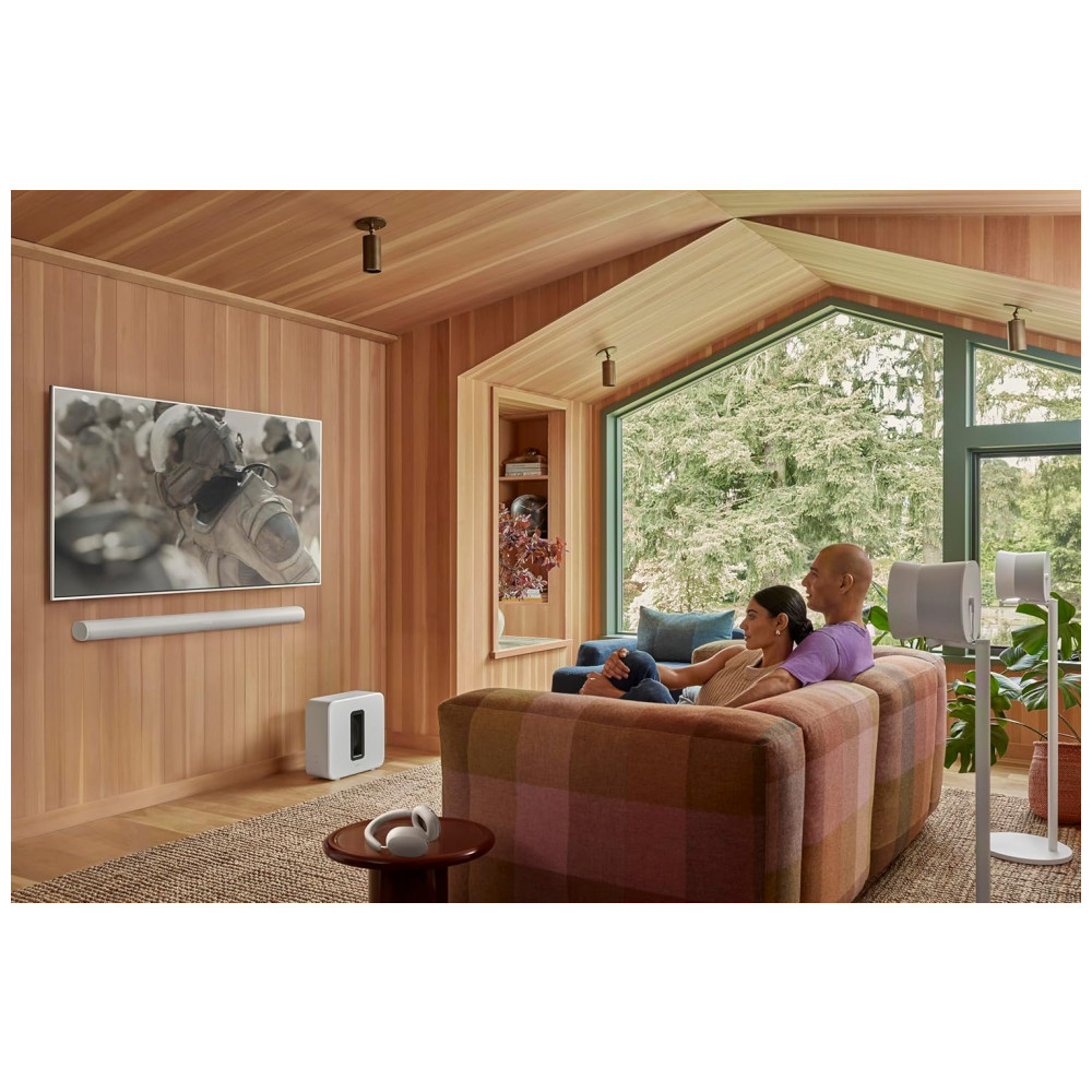 Sonos Arc Ultra Soundbar Premium com Dolby Atmos 9.1.4, Tecnologia Sound Motion™, Wi-Fi 6, Controle por Voz, Design Curvo – Branco Fosco - Imagem 8