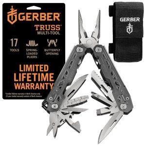 Alicate Multifuncional 17 Funções Gerber Gear Prata