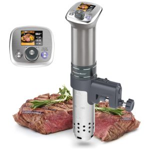 Termocirculador Elétrico Ultra Silencioso para até 20L 1100W 110v KITCHENBOSS G320 Prateado