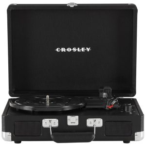 Vitrola Toca-Discos Cruiser PlusVintage3 Velocidades Bluetooth Maleta CR8005DP-BK1 CrosleyPreto
