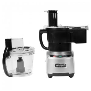 Waring WFP16SCD Processador de Alimentos 2 CV com Tigela Transparente de 3.8 L e Alimentador Contínuo