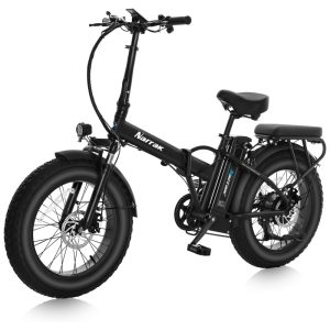 Bicicleta Elétrica Dobrável Narrak S129 Laranja StepOver Motor Traseiro 750W Pico 1100W  Bateria 48V 13Ah 624Wh  Pneus Largos 20 x4  Freios a Disco Duplos Suspensão Dianteira Transmissão SHIMANO 7 Velocidades Velocidade Máxima 451 km h Preta