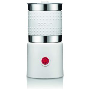 Espumador Elétrico para Leite 400 mL Aço Inoxidável 110v BODUM 11901 913US Branco