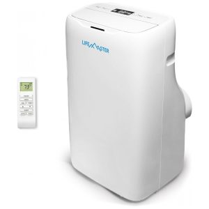 Ar-condicionado Portátil Lifemaster 14.000 BTU Dual Hose para cômodos de 55 metros quadrados com 3 Modos de Operação: Desumidificador Refrigeração e Ve