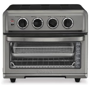 Forno de Convecção e Fritadeira de Ar Cuisinart com Grelha 1800W 81 Forno de Ar com Função Grelha Assar Convecção Grelhar