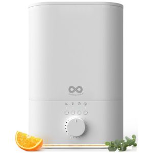 Umidificador Ultrassônico Premium para Grandes Ambientes Recarga Top Ideal p/ Dormitório Fácil Limpeza Aromaterapia CompatívelEverlasting Comfort