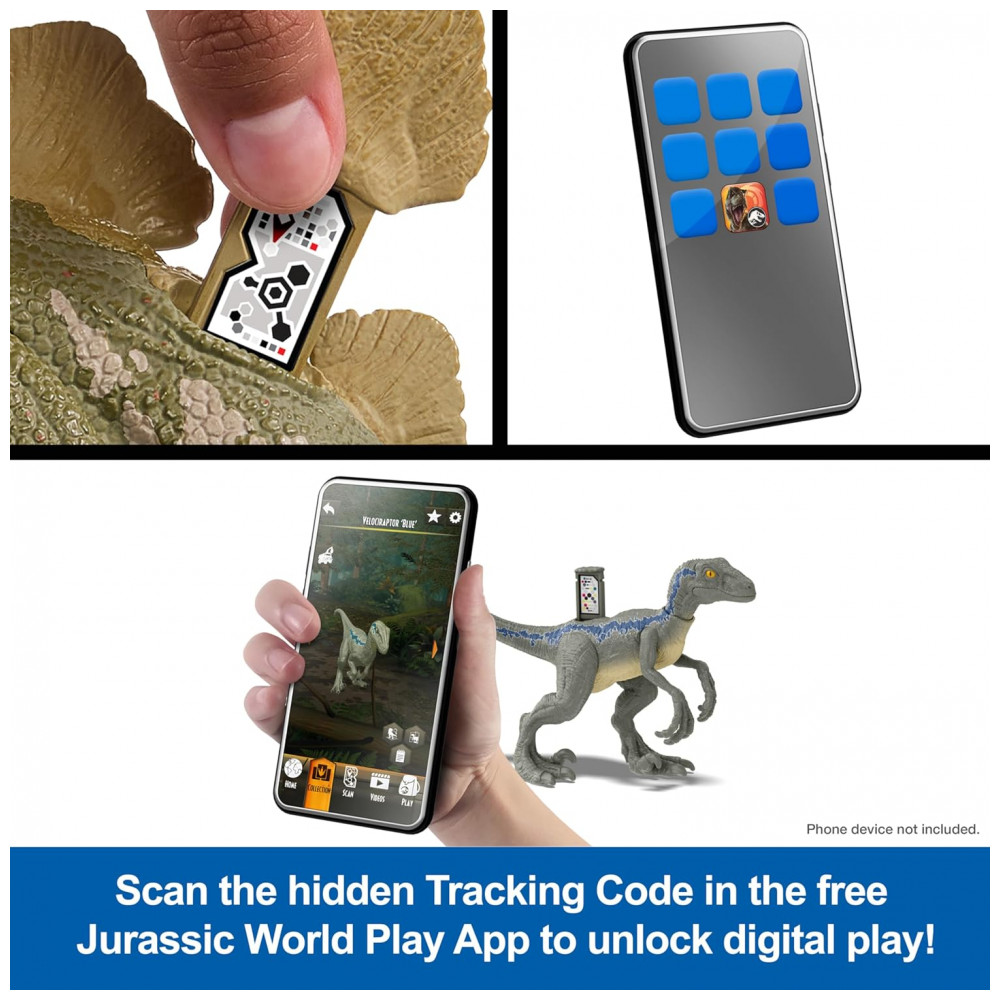 Dinossauro Jurassic World Chaos Theory Becklespinax Mattel 43cm Sons Ataques Espinhos Extensíveis Articulado Pilhas Inclusas - Imagem 3