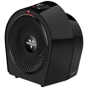 Aquecedor Elétrico de Ambiente com Temporizador e Termostato Ajustável 110V 1500W VORNADO Velocity 3R Preto