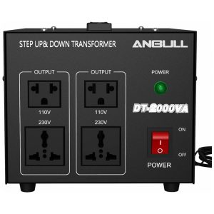 Transformador de voltagem 2000W Anbull conversor step up e step down 110V 220V