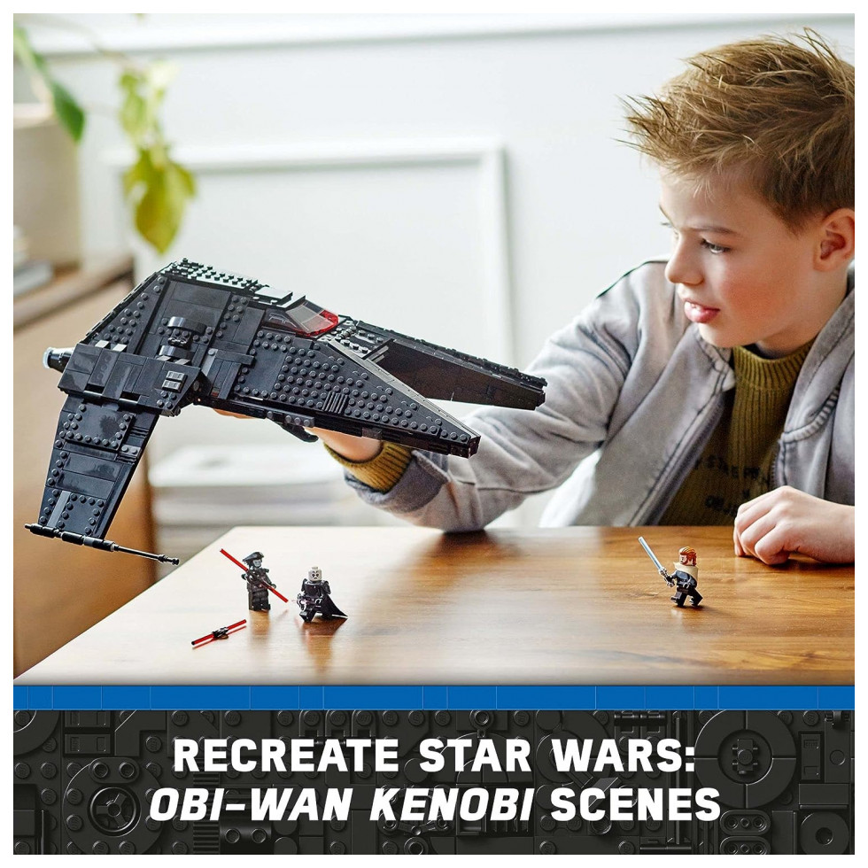 LEGO Star Wars Inquisitor Transport Scythe 75336 Starship Toy Building Kit Fun Gift Idea for Kids Aged 9 and up 924 Pieces - Imagem 3