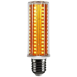 Lâmpada de Milho LED 24W Equivalente a 150W 2500 Lúmens Luz Branca Quente 3000K E26 Base para Ventilador de Teto, Pós, Garagem, Armazém, JHOTEC