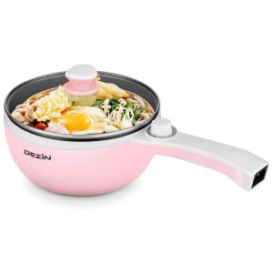 Panela Elétrica Dezin Hot Pot 15 L com Revestimento Antiaderente Controle de Temperatura Potência Ajustável e Design Portátil
