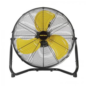 Ventilador de Piso Industrial com 3 Velocidades Feito em Metal Resistente 110V 100W VENTISOL Preto