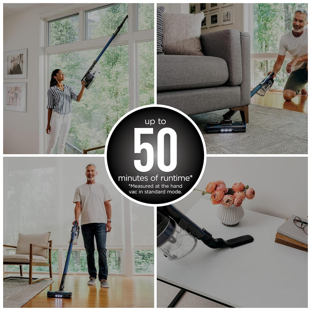 Aspirador de Pó Sem Fio Recarregável SHARK IZ363HT Azul - Imagem 12