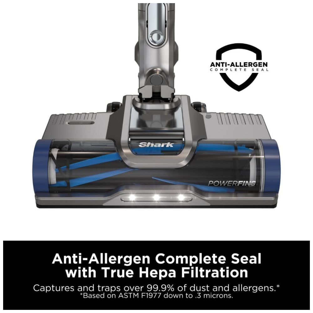 Aspirador de Pó Sem Fio Recarregável SHARK IZ363HT Azul - Imagem 16