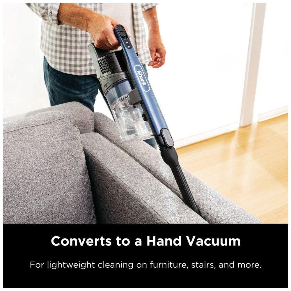 Aspirador de Pó Sem Fio Recarregável SHARK IZ363HT Azul - Imagem 5