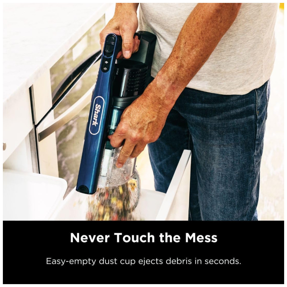 Aspirador de Pó Sem Fio Recarregável SHARK IZ363HT Azul - Imagem 8