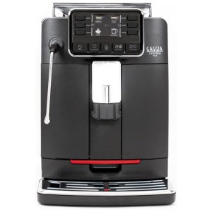 Máquina de Café Expresso Super Automática com Vaporizador 6 Bebidas Pré-Programadas 110V 1400W Gaggia Cadorna Barista Plus Preta