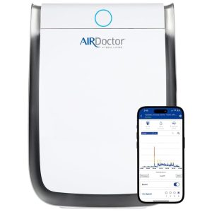 Purificador de Ar AIRDOCTOR UltraHEPA para Ambientes Grandes Filtragem de Carbono de 2x por Hora até 1.274 pés quadrados.