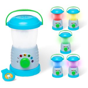 Lanterna Infantil com 3 Cartões Frente e Verso para Definir Cenário para Crianças Acima de 3 Anos Melissa & Doug