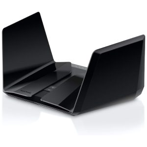 Nighthawk AX12 Wi Fi Dual Band vel 6 Gbps até 12 aparelhos com área de 325 m2 NETGEAR RAX120 100NAS Preto