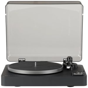 Toca-Discos Crosley C300ABK com Bluetooth Acionamento por Correia Totalmente Automático Preto
