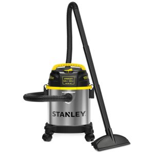Aspirador de Pó Seco e Úmido 11L 4CV de Potência com Extensores 110v STANLEY SL18136 Cinza