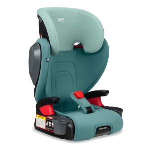 Assento elevatório de posicionamento do cinto sem encosto Britax Highpoint SafeWash Green Ombre