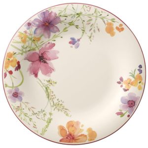 Prato para Salada de 29 cm Elegância e Praticidade em Sua Mesa com Formato Redondo e Material de Porcelana Villeroy Boch Colorido