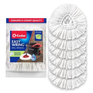 Refil Mop Giratório de Microfibra 6 Unidades O Cedar